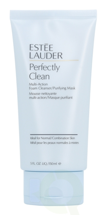 Estee Lauder E.Lauder Perfectly Clean Foam Cleanser/Purif Mask 150 ml Normal/Combination Skin in the group BEAUTY & HEALTH / Skin care / Face / Cleaning at TP E-commerce Nordic AB (C51063)