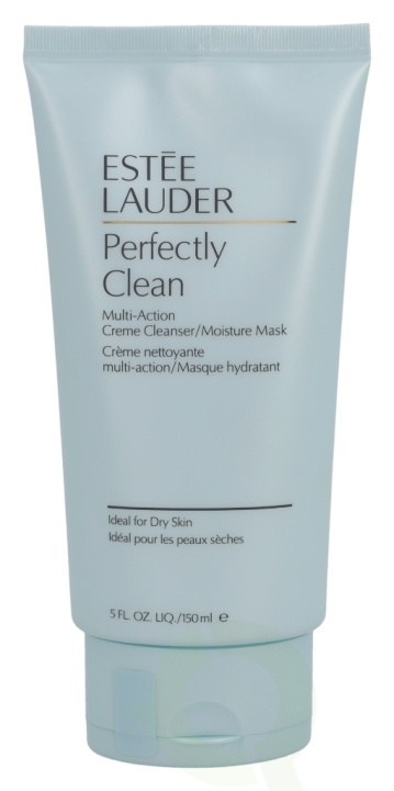 Estee Lauder E.Lauder Perfectly Clean Creme Cleanser/Moist Mask 150 ml Dry Skin in the group BEAUTY & HEALTH / Skin care / Face / Cleaning at TP E-commerce Nordic AB (C51064)