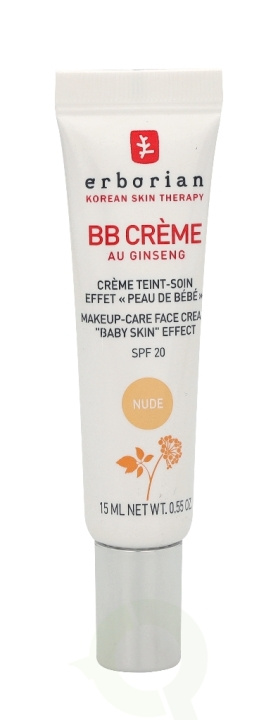 Erborian BB Cream Au Ginseng 5-In-1 Baby Skin Effect SPF20 15 ml Nude in the group BEAUTY & HEALTH / Skin care / Face / Face creams at TP E-commerce Nordic AB (C51258)