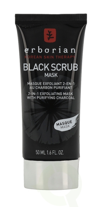 Erborian Black Scrub Mask 50 ml in the group BEAUTY & HEALTH / Skin care / Face / Scrub / Peeling at TP E-commerce Nordic AB (C51277)