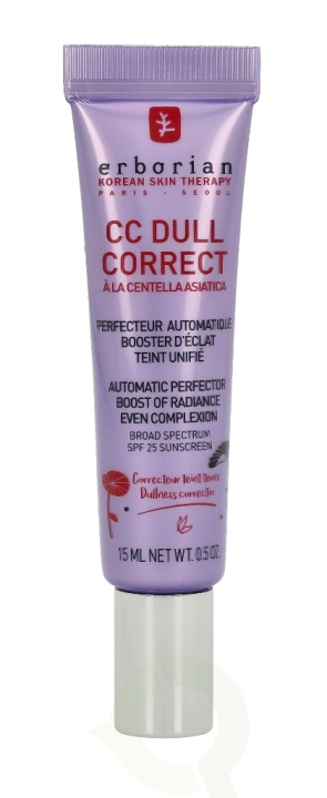 Erborian CC Dull Correct Sunscreen SPF25 15 ml Broad Spectrum in the group BEAUTY & HEALTH / Skin care / Tanning / Sunscreen at TP E-commerce Nordic AB (C51278)