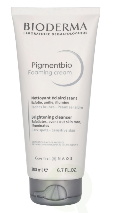 Bioderma Pigmentbio Foaming Cream Brightening Cleanser 200 ml in the group BEAUTY & HEALTH / Skin care / Face / Cleaning at TP E-commerce Nordic AB (C51366)