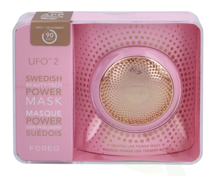 Foreo Ufo 2 Power Mask & Light Therapy - Pearl Pink 1 Piece in the group BEAUTY & HEALTH / Skin care / Face / Skin care tools at TP E-commerce Nordic AB (C51386)