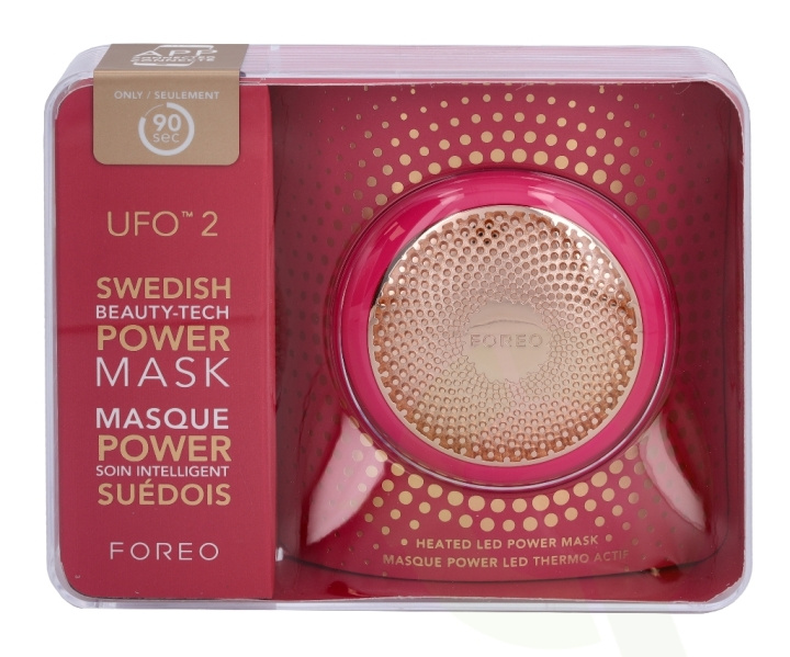 Foreo Ufo 2 Power Mask & Light Therapy - Fuchsia 1 Piece in the group BEAUTY & HEALTH / Skin care / Face / Skin care tools at TP E-commerce Nordic AB (C51387)