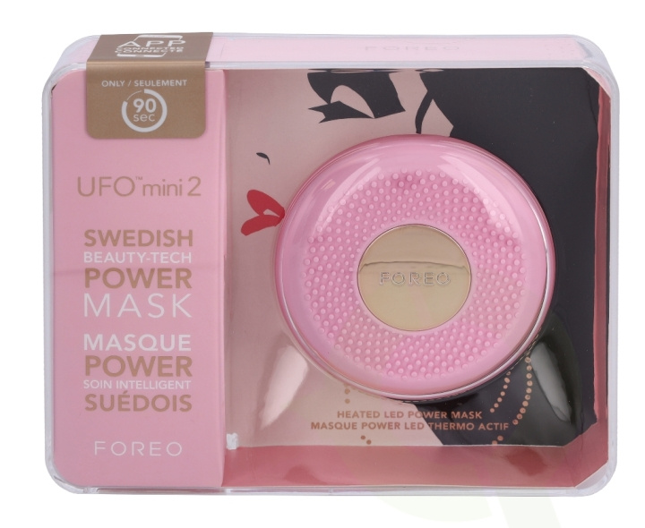 Foreo Ufo 2 Mini Power Mask & Light Therapy - Pearl Pink 1 Piece in the group BEAUTY & HEALTH / Skin care / Face / Skin care tools at TP E-commerce Nordic AB (C51389)