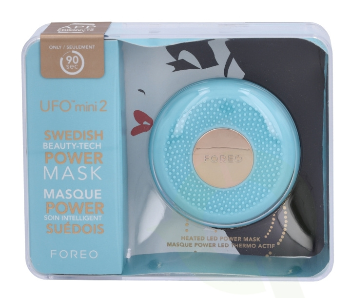 Foreo Ufo 2 Mini Power Mask & Light Therapy - Mint 1 Piece in the group BEAUTY & HEALTH / Skin care / Face / Skin care tools at TP E-commerce Nordic AB (C51390)