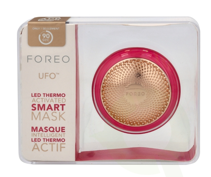 Foreo Ufo LED Thermo Activated Smart Mask - Fuchsia 1 Piece in the group BEAUTY & HEALTH / Skin care / Face / Skin care tools at TP E-commerce Nordic AB (C51391)