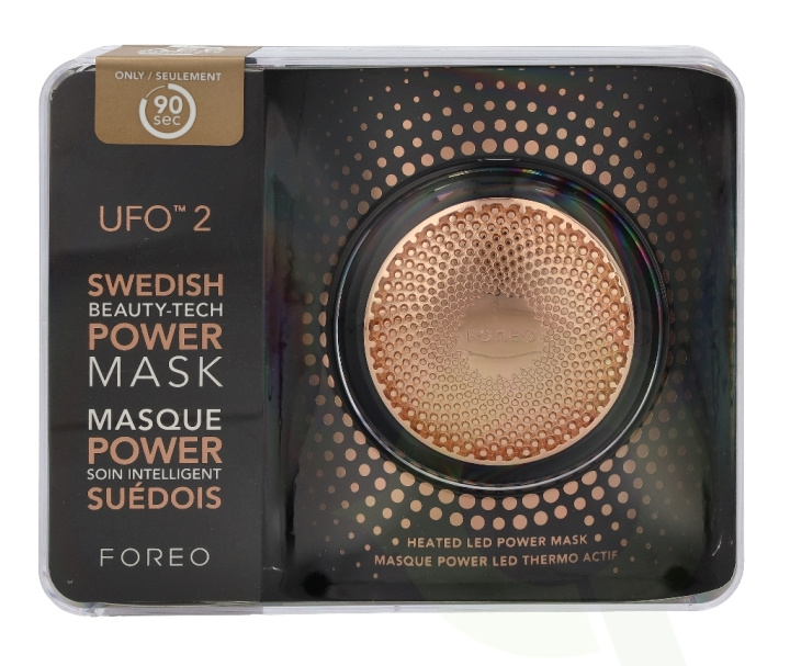 Foreo Ufo 2 Power Mask & Light Therapy - Black 1 Piece in the group BEAUTY & HEALTH / Skin care / Face / Skin care tools at TP E-commerce Nordic AB (C51405)