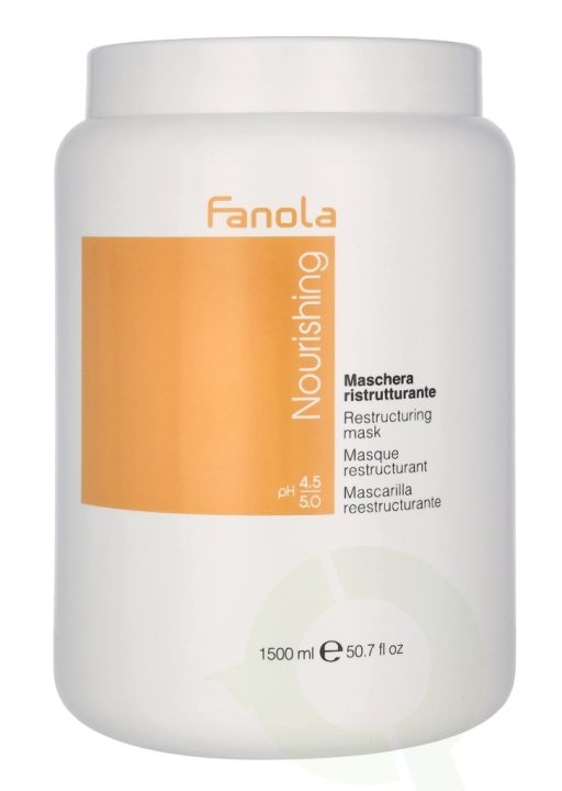 Fanola Nutri Care Restructuring Mask 1500 ml in the group BEAUTY & HEALTH / Hair & Styling / Hair care / Hair Mask at TP E-commerce Nordic AB (C51416)