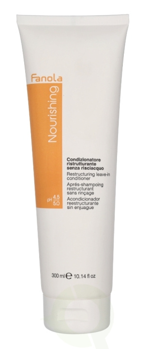 Fanola Nourishing Restructuring Leave-In Conditioner 300 ml in the group BEAUTY & HEALTH / Hair & Styling / Hair care / Conditioner at TP E-commerce Nordic AB (C51420)