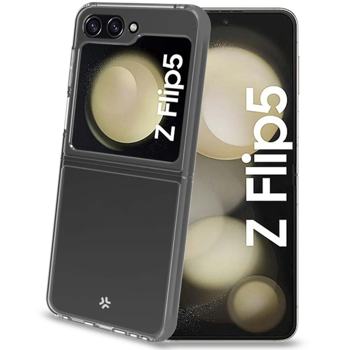Celly Gelskin TPU Cover Galaxy Z Flip 5 Transparent in the group SMARTPHONE & TABLETS / Phone cases / Samsung at TP E-commerce Nordic AB (C51497)