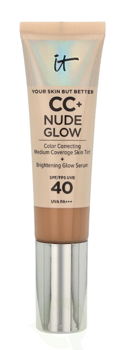 IT Cosmetics CC+ Nude Glow SPF40 32 ml Medium in the group BEAUTY & HEALTH / Skin care / Face / Tinted Moisturizer at TP E-commerce Nordic AB (C51752)