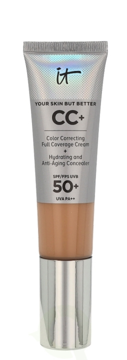 IT Cosmetics CC+ Color Corr. Full Coverage Cream SPF50 32 ml Neutral Medium in the group BEAUTY & HEALTH / Skin care / Face / Day cream at TP E-commerce Nordic AB (C51756)