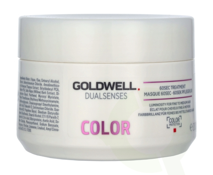 Goldwell Dualsenses Color 60S Treatment 200 ml Luminosity For Fine To Normal Hair in the group BEAUTY & HEALTH / Hair & Styling / Hair care / Hair Mask at TP E-commerce Nordic AB (C51894)