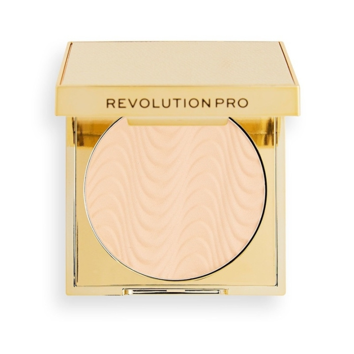 Makeup Revolution PRO CC Perfecting Pressed Powder - Cool Maple in the group BEAUTY & HEALTH / Makeup / Facial makeup / Powders at TP E-commerce Nordic AB (C51949)