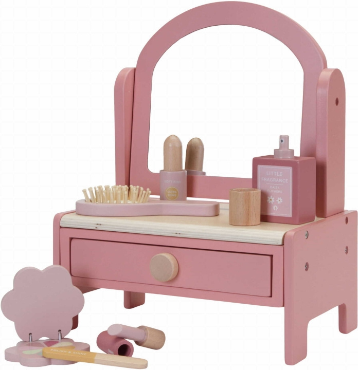 Little Dutch Sminkbord, rosa in the group TOYS, KIDS & BABY PRODUCTS / Toys / Kitchen toys at TP E-commerce Nordic AB (C52071)