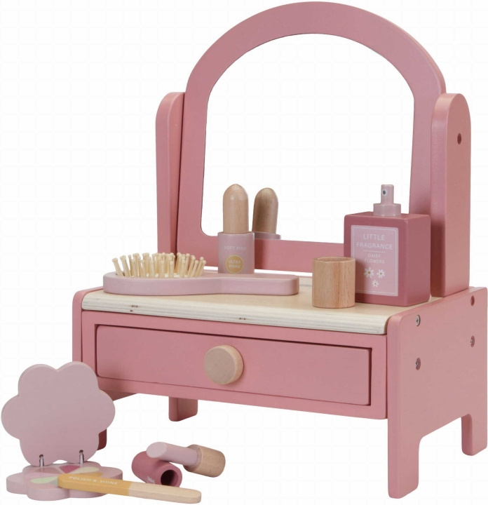Little Dutch Sminkbord, rosa in the group TOYS, KIDS & BABY PRODUCTS / Toys / Little home & Role play at TP E-commerce Nordic AB (C52071)