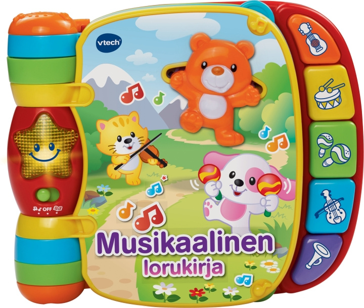 Vtech Baby Musical barnrimbok, FI in the group TOYS, KIDS & BABY PRODUCTS / Baby toys / Activity toys at TP E-commerce Nordic AB (C52076)