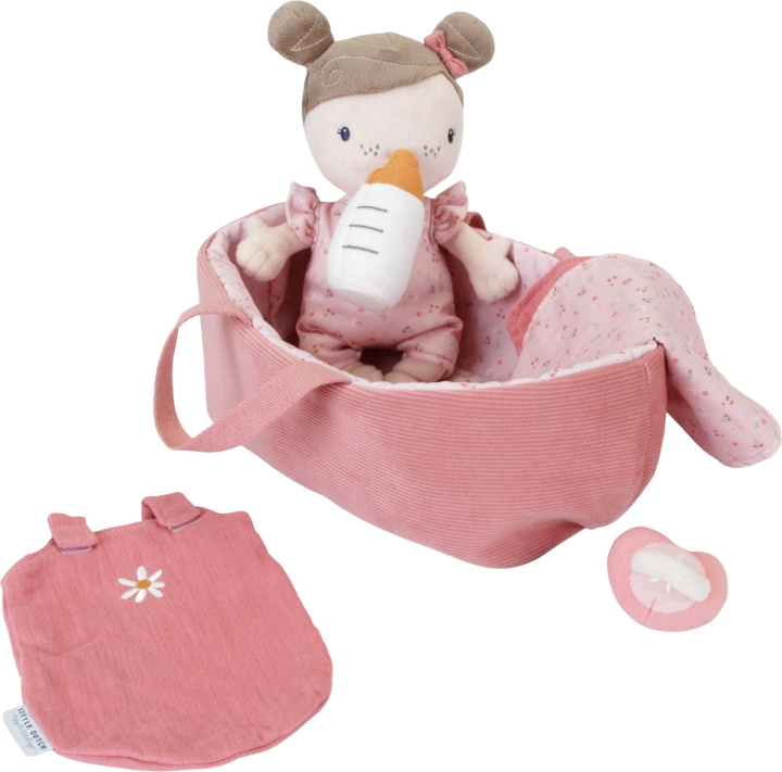 Little Dutch Rosa - Babydocka i väska in the group TOYS, KIDS & BABY PRODUCTS / Toys / Docks & Accessories at TP E-commerce Nordic AB (C52105)