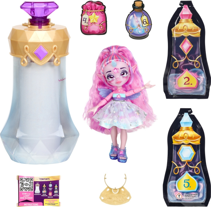 Magic Mixies : Pixlings Unia - doll, diamond purple in the group TOYS, KIDS & BABY PRODUCTS / Toys / Docks & Accessories at TP E-commerce Nordic AB (C52111)
