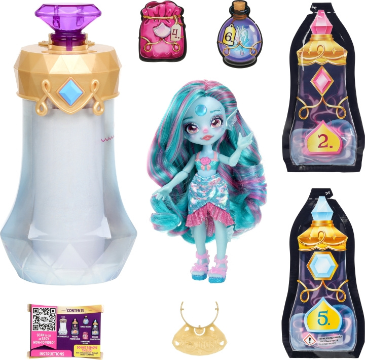 Magic Mixies : Pixlings Marena - doll, diamond aqua in the group TOYS, KIDS & BABY PRODUCTS / Toys / Docks & Accessories at TP E-commerce Nordic AB (C52112)