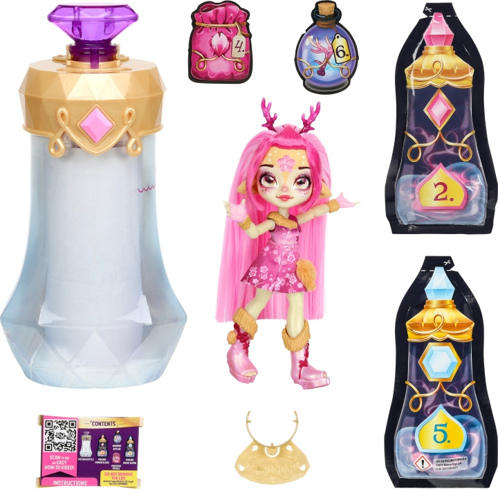 Magic Mixies : Pixlings Deerlee - doll, diamond pink in the group TOYS, KIDS & BABY PRODUCTS / Toys / Docks & Accessories at TP E-commerce Nordic AB (C52113)
