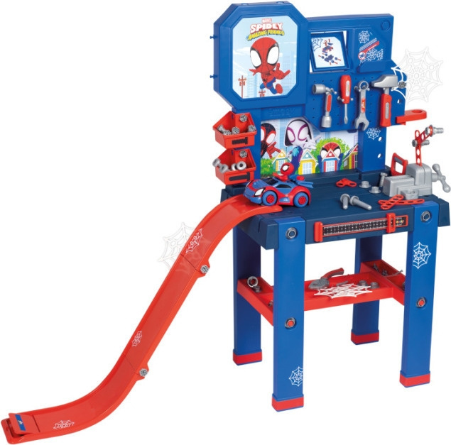 Smoby SAS Smoby Spidey - työkalupenkki, leikkisetti in the group TOYS, KIDS & BABY PRODUCTS / Toys / Little home & Role play at TP E-commerce Nordic AB (C52123)