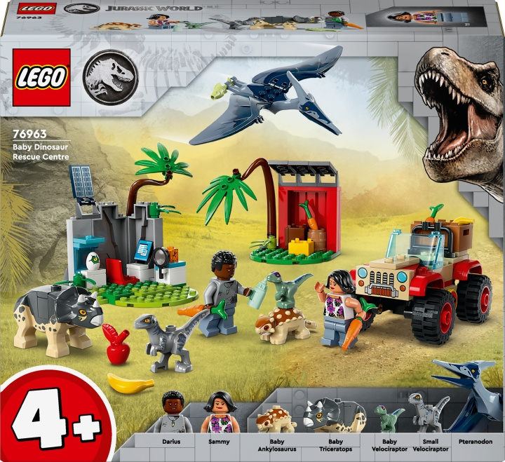 LEGO Jurassic World 76963 - Baby Dinosaur Rescue Center in the group TOYS, KIDS & BABY PRODUCTS / Toys / Building toys / Lego at TP E-commerce Nordic AB (C52131)