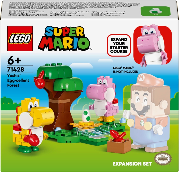 LEGO Super Mario 71428 - Yoshis\' Egg-cellent Forest Expansion Set in the group TOYS, KIDS & BABY PRODUCTS / Toys / Building toys / Lego at TP E-commerce Nordic AB (C52132)
