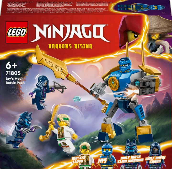 LEGO Ninjago 71805 - Jay\'s Mech Battle Pack in the group TOYS, KIDS & BABY PRODUCTS / Toys / Building toys / Lego at TP E-commerce Nordic AB (C52158)