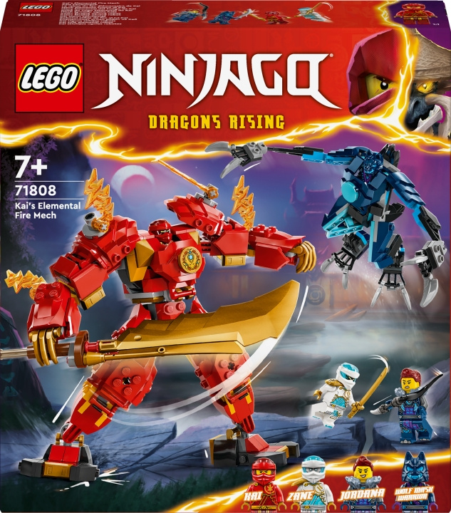 LEGO Ninjago 71808 - Kai\'s Elemental Fire Mech in the group TOYS, KIDS & BABY PRODUCTS / Toys / Building toys / Lego at TP E-commerce Nordic AB (C52161)