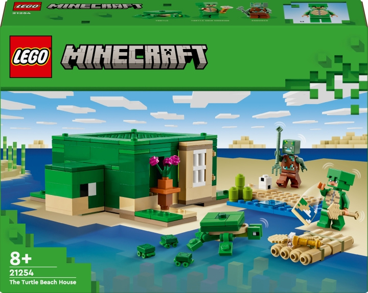 LEGO Minecraft 21254 - The Turtle Beach House in the group TOYS, KIDS & BABY PRODUCTS / Toys / Building toys / Lego at TP E-commerce Nordic AB (C52171)