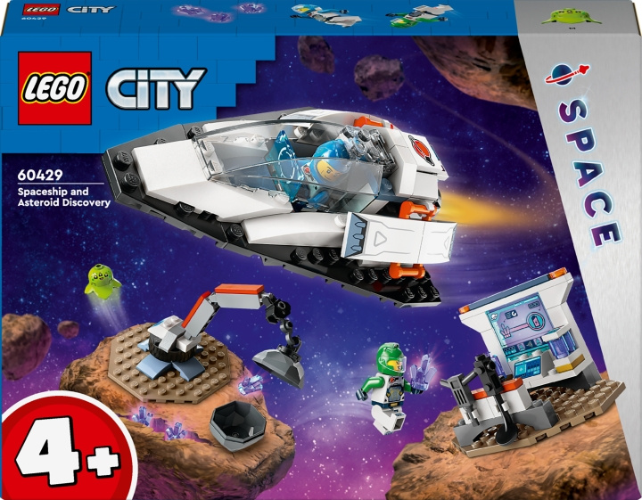 LEGO City Space 60429 - Spaceship and Asteroid Discovery in the group TOYS, KIDS & BABY PRODUCTS / Toys / Building toys / Lego at TP E-commerce Nordic AB (C52183)