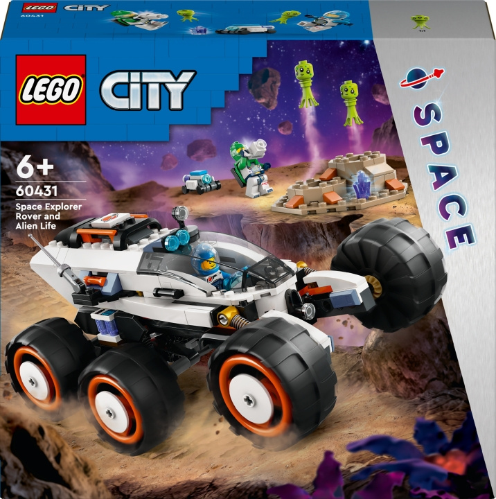 LEGO City Space 60431 - Space Explorer Rover and Alien Life in the group TOYS, KIDS & BABY PRODUCTS / Toys / Building toys / Lego at TP E-commerce Nordic AB (C52185)