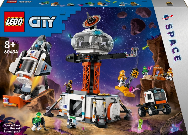 LEGO City Space 60434 - Space Base and Rocket Launchpad in the group TOYS, KIDS & BABY PRODUCTS / Toys / Building toys / Lego at TP E-commerce Nordic AB (C52187)