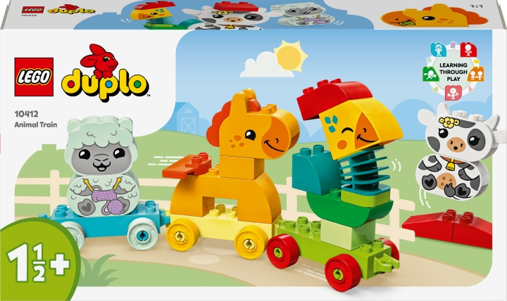 LEGO DUPLO My First 10412 - Animal Train in the group TOYS, KIDS & BABY PRODUCTS / Toys / Building toys / Lego at TP E-commerce Nordic AB (C52195)