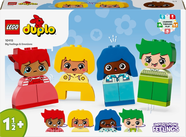 LEGO DUPLO My First 10415 - Big Feelings & Emotions in the group TOYS, KIDS & BABY PRODUCTS / Toys / Building toys / Lego at TP E-commerce Nordic AB (C52197)