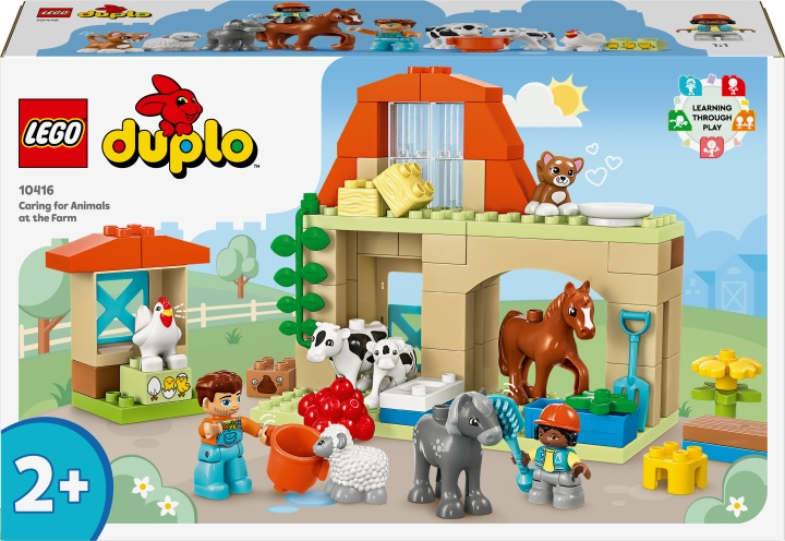 LEGO DUPLO Town 10416 - Caring for Animals at the Farm in the group TOYS, KIDS & BABY PRODUCTS / Toys / Building toys / Lego at TP E-commerce Nordic AB (C52198)
