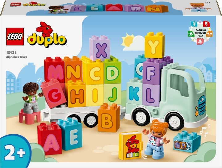 LEGO DUPLO Town 10421 - Alphabet Truck in the group TOYS, KIDS & BABY PRODUCTS / Toys / Building toys / Lego at TP E-commerce Nordic AB (C52199)
