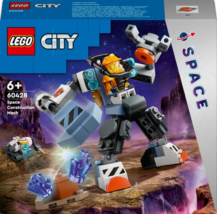 LEGO City Space 60428 - Space Construction Mech in the group TOYS, KIDS & BABY PRODUCTS / Toys / Building toys / Lego at TP E-commerce Nordic AB (C52205)