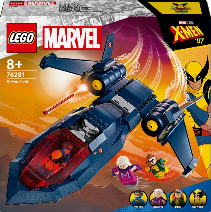 LEGO Super Heroes Marvel 76281 - X-Men: X-Jet in the group TOYS, KIDS & BABY PRODUCTS / Toys / Building toys / Lego at TP E-commerce Nordic AB (C52207)