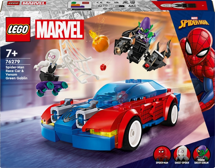 LEGO Super Heroes Marvel 76279 - Spider-Man Race Car & Venom Green Goblin in the group TOYS, KIDS & BABY PRODUCTS / Toys / Building toys / Lego at TP E-commerce Nordic AB (C52209)