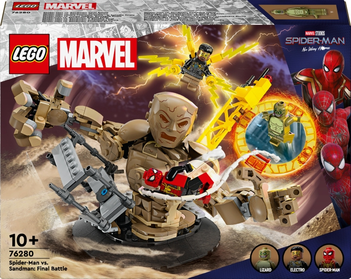 LEGO Super Heroes Marvel 76280 - Spider-Man vs. Sandman: Final Battle in the group TOYS, KIDS & BABY PRODUCTS / Toys / Building toys / Lego at TP E-commerce Nordic AB (C52210)