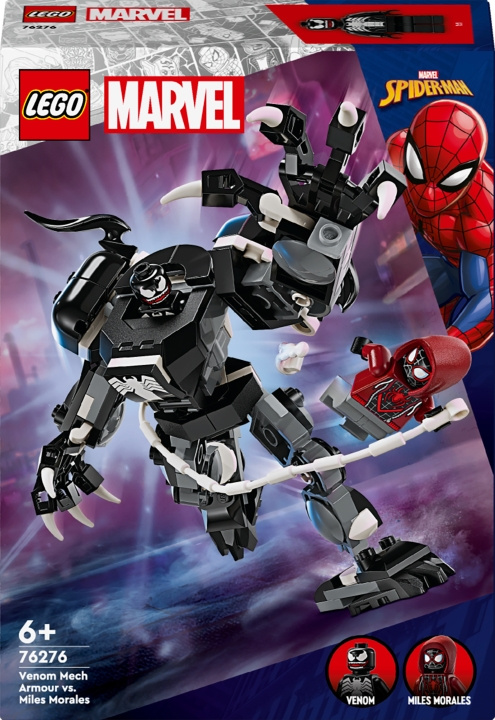 LEGO Super Heroes Marvel 76276 - Venom Mech Armor vs. Miles Morales in the group TOYS, KIDS & BABY PRODUCTS / Toys / Building toys / Lego at TP E-commerce Nordic AB (C52213)