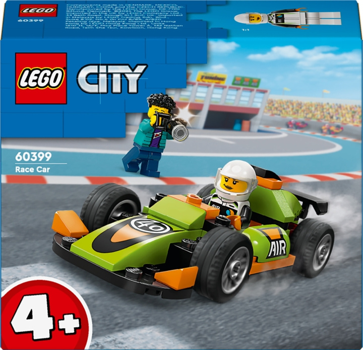 LEGO City Great Vehicles 60399 - Green Race Car in the group TOYS, KIDS & BABY PRODUCTS / Toys / Building toys / Lego at TP E-commerce Nordic AB (C52220)