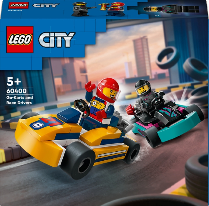 LEGO City Great Vehicles 60400 - Go-Karts and Race Drivers in the group TOYS, KIDS & BABY PRODUCTS / Toys / Building toys / Lego at TP E-commerce Nordic AB (C52221)