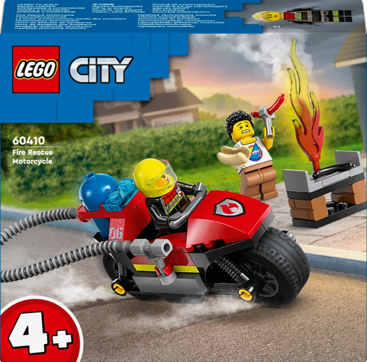 LEGO City Fire 60410 - Fire Rescue Motorcycle in the group TOYS, KIDS & BABY PRODUCTS / Toys / Building toys / Lego at TP E-commerce Nordic AB (C52226)