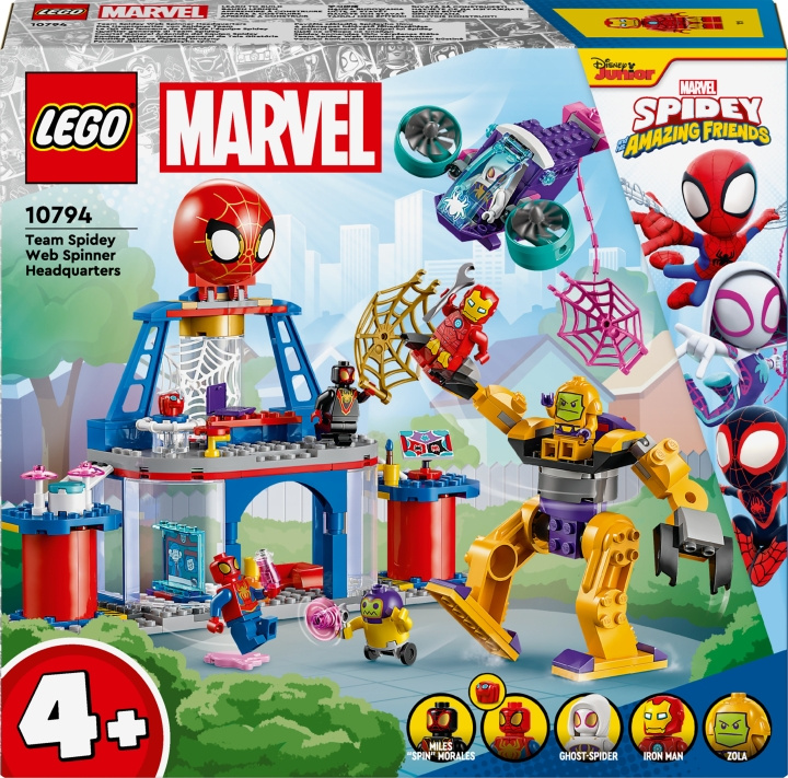 LEGO Super Heroes Marvel 10794 - Team Spidey Web Spinner Headquarters in the group TOYS, KIDS & BABY PRODUCTS / Toys / Building toys / Lego at TP E-commerce Nordic AB (C52231)