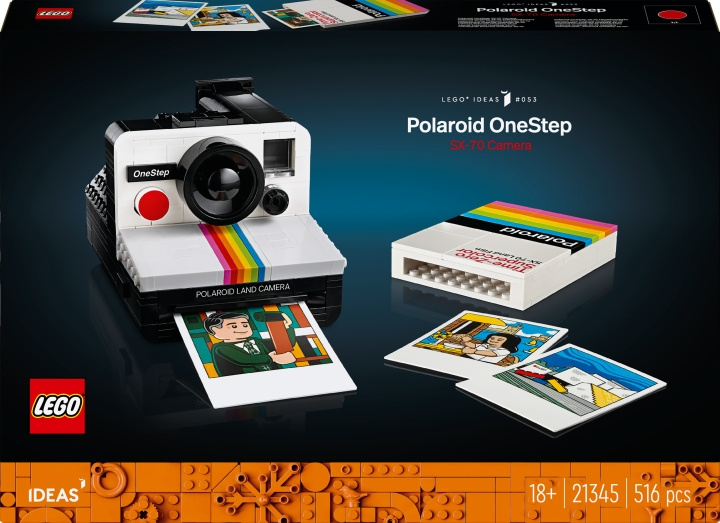 LEGO Ideas 21345 - Polaroid OneStep SX-70 Camera in the group TOYS, KIDS & BABY PRODUCTS / Toys / Building toys / Lego at TP E-commerce Nordic AB (C52246)