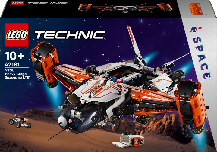 LEGO Technic 42181 - VTOL Heavy Cargo Spaceship LT81 in the group TOYS, KIDS & BABY PRODUCTS / Toys / Building toys / Lego at TP E-commerce Nordic AB (C52249)